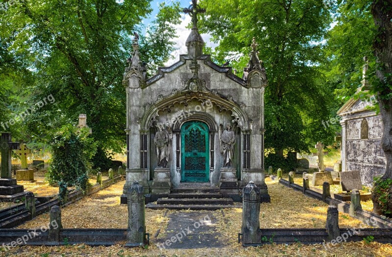 Cemetery Grave Mausoleum Death Rest