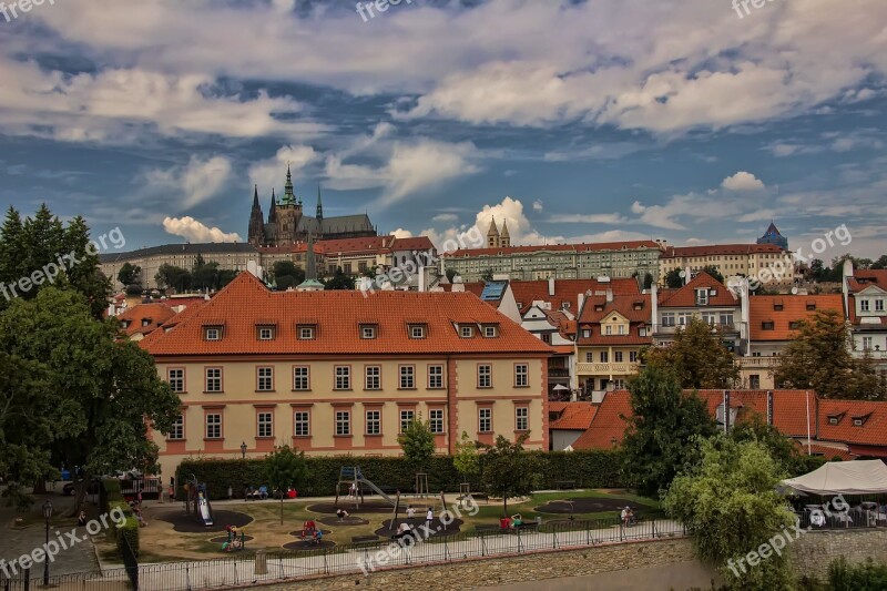 Prague Castle Historically Hradcany Czech