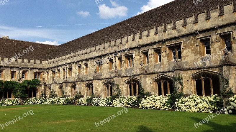 Magdalen College Oxford University Oxfordshire