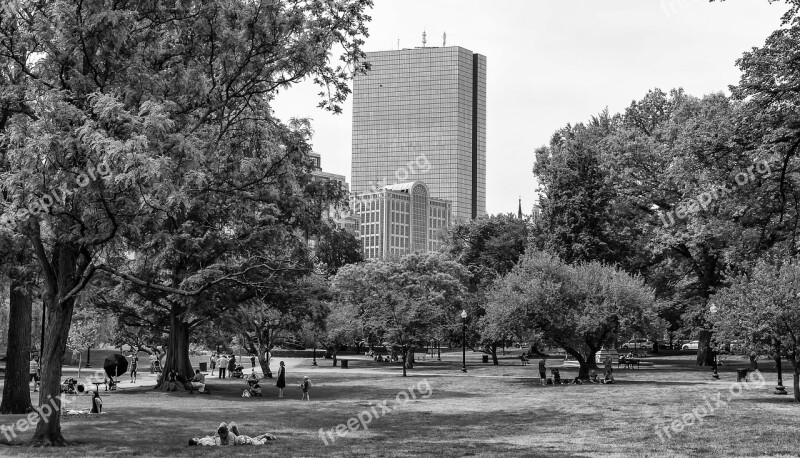 Boston Commons Park City Garden