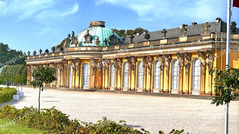 Potsdam Castle Hdr Palace Building