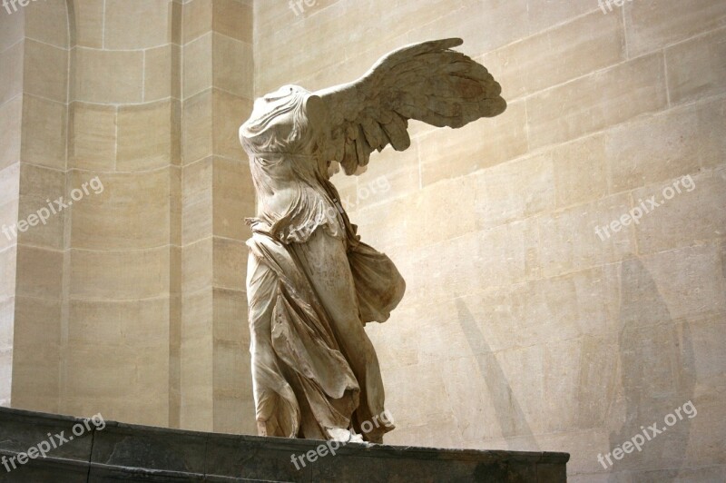 Samothrace Greek Sculpture Marble Louvre Museum