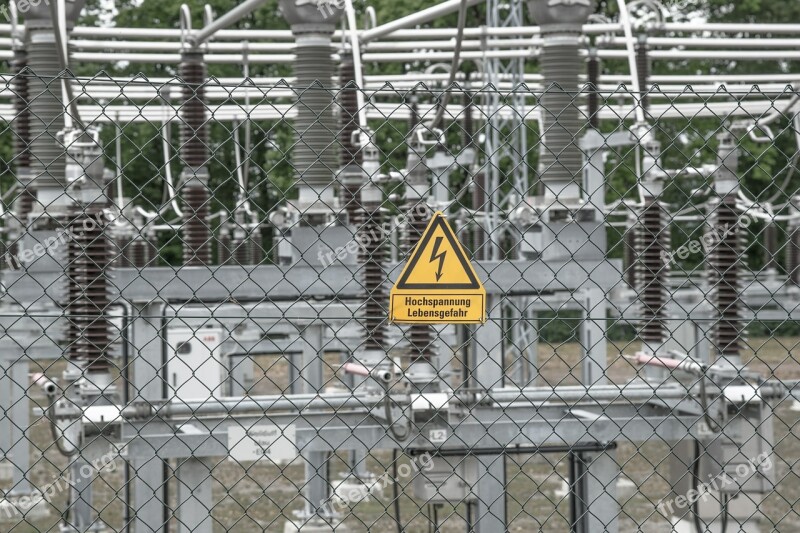 Energy Current Substation High Voltage Risk