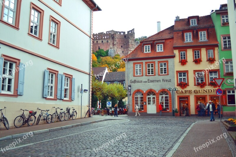 Heidelberg City Town Urban Architecture