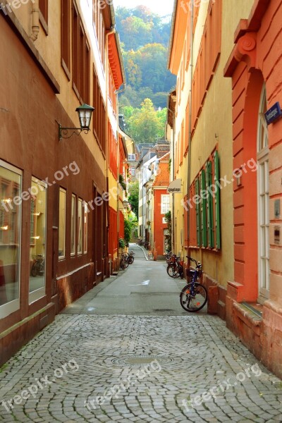 Heidelberg City Town Street Urban