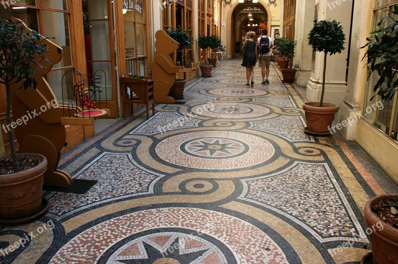 Mosaic Galerie Vivienne Paris Free Photos