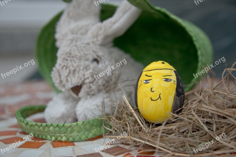 Egg Easter Easter Bunny Colorful Color