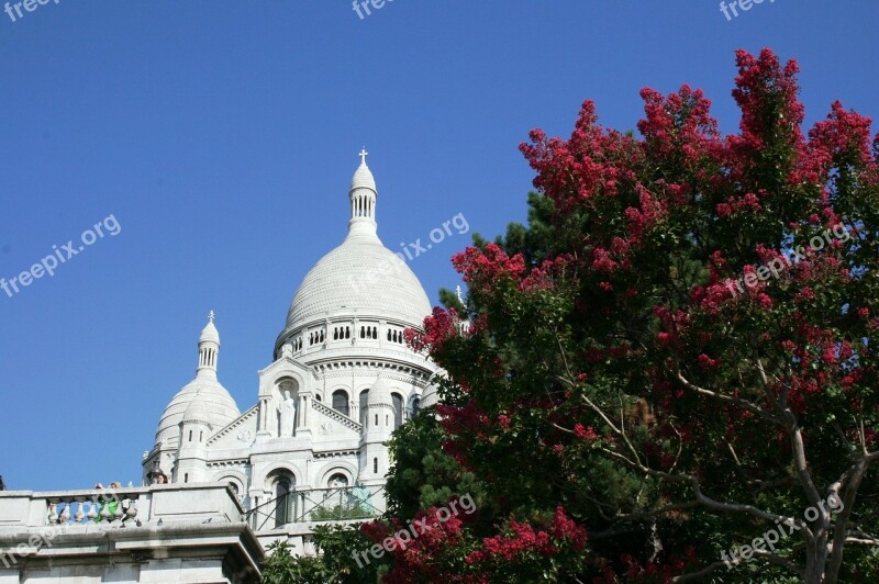 Sacré Cœur Dome Of Church Paris Free Photos