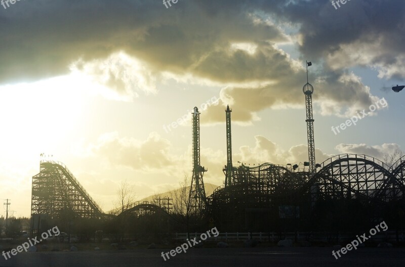 Roller Coaster Theme Park Amusement Park Ride