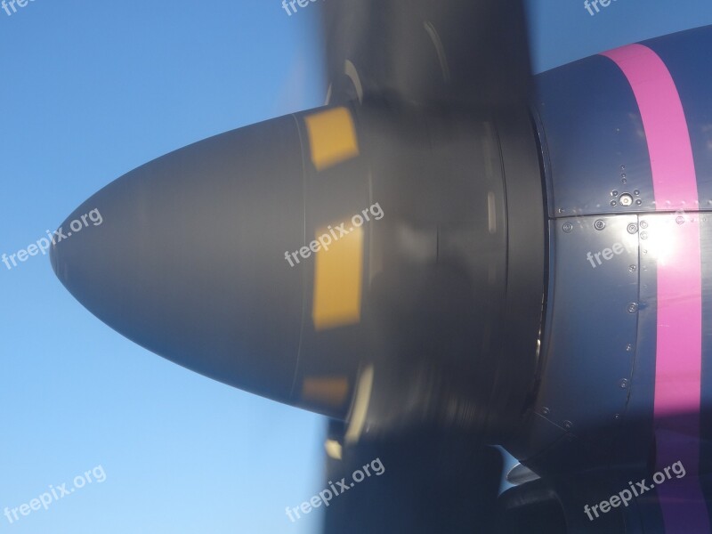 Propeller Plane Sky Free Photos