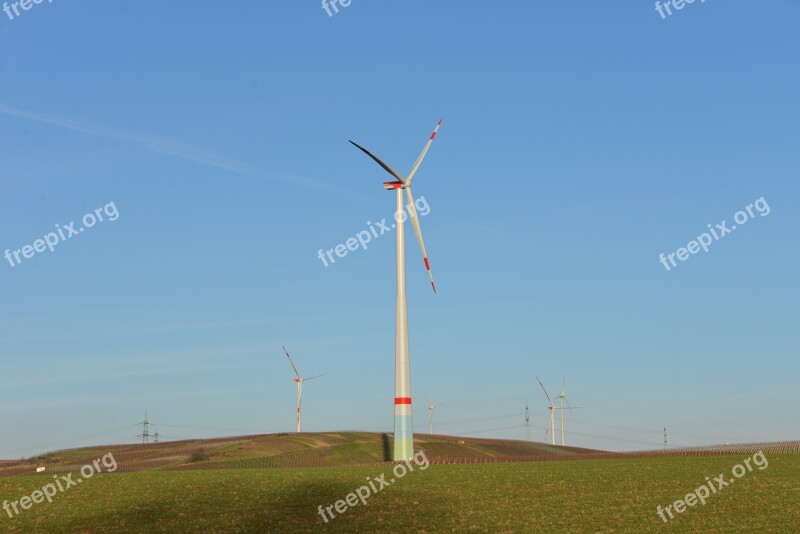 Windräder Energy Eco Energy Wind Power Sky