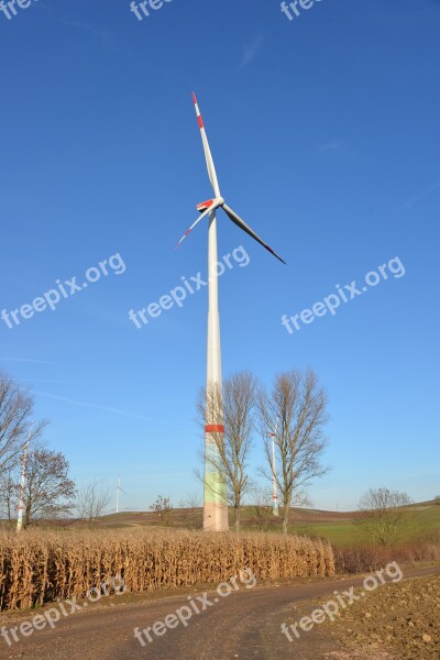 Pinwheel Energy Eco Energy Wind Power Sky