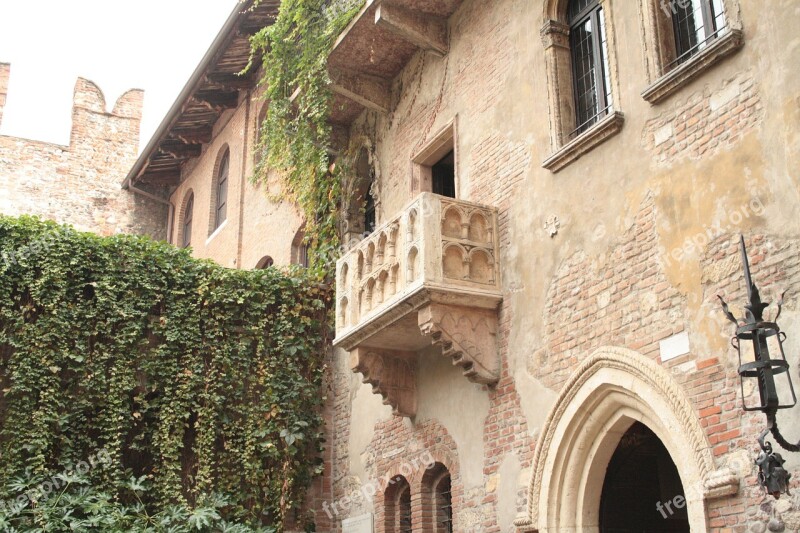 Verona Balcony Romeo Juliet Art