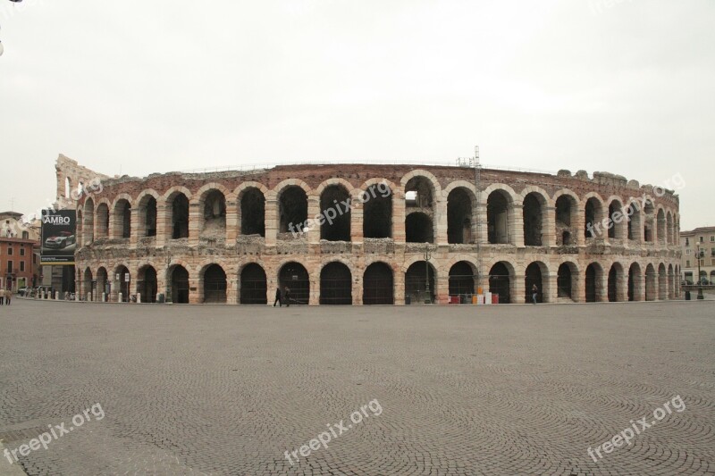 Verona Arena Monument Piazza Art