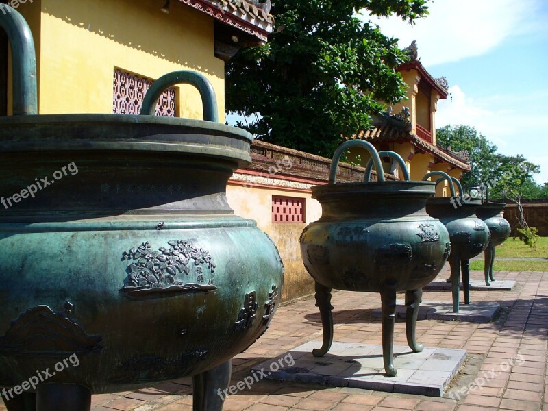 Vietnam Boiler Architecture Art Sculpture