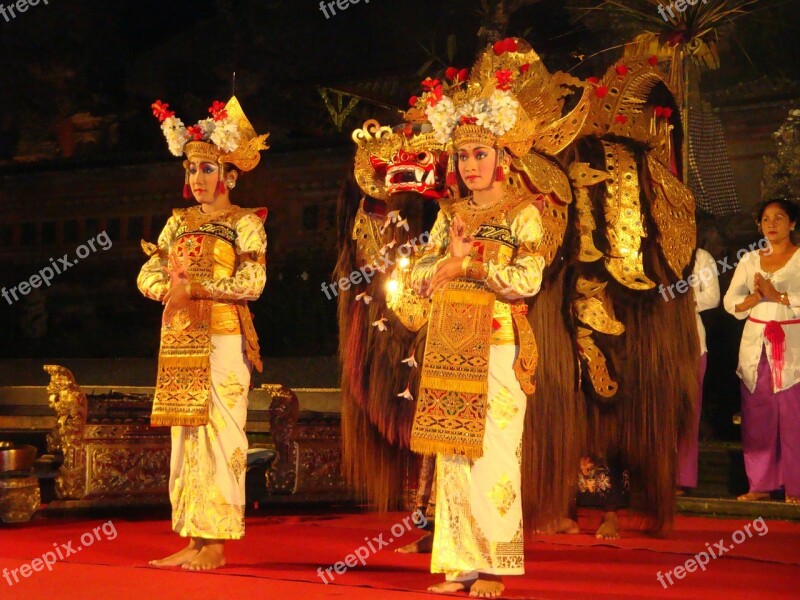 Dancers Bali Indonesia Woman Free Photos