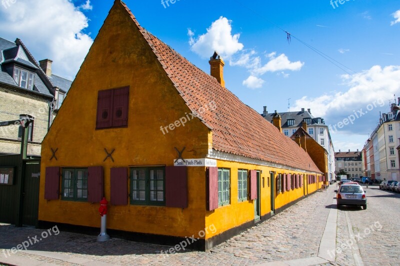 Copenhagen Historic House Denmark Free Photos