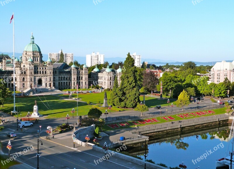 British Columbia Parliament Victoria Architecture Buildings