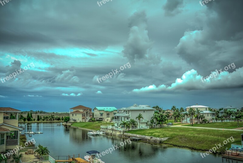 Florida Skyscape Nature Blue Weather