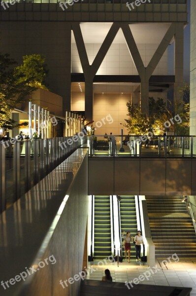 Osaka Building Roof Garden Free Photos