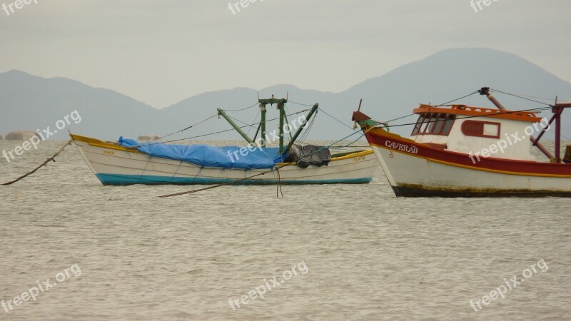 Boat Mar Fishing Beach Boats