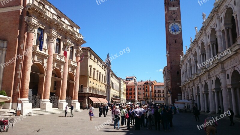 Italy Vicenza Medieval Historic Town