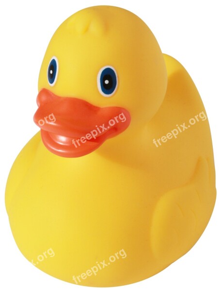 Duck Plastic Yellow Toy Beak