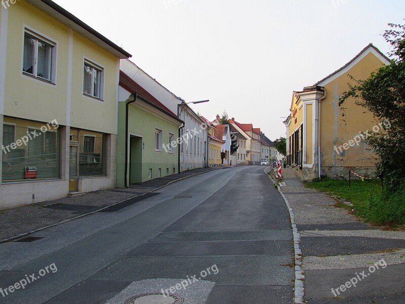 Alley Historic Center Houses Building Güssing