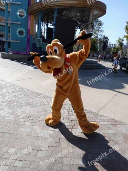 Pluto Disneyland Theme Park Entertainment Paris