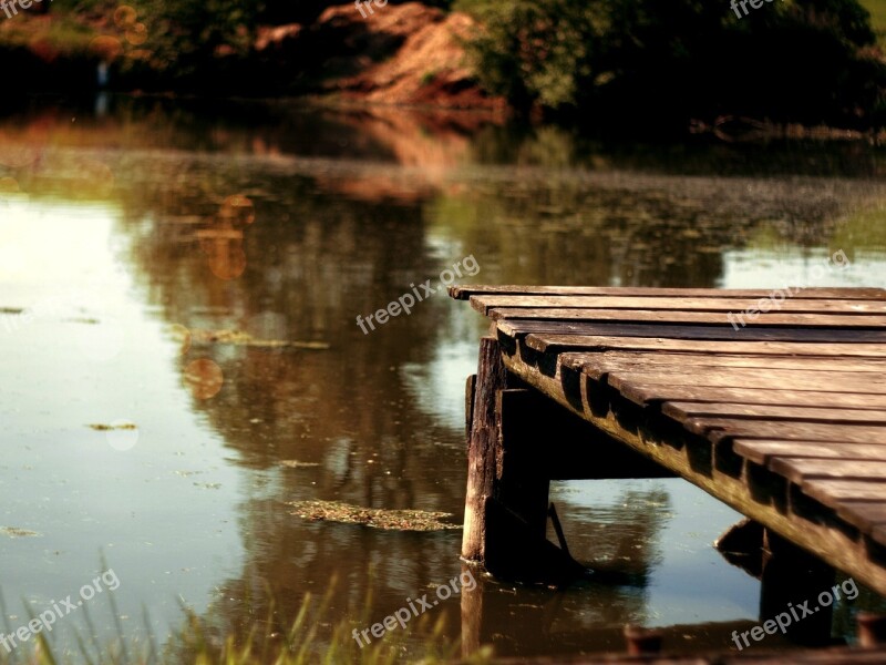 Watter Molo Bridge Yellow Autumn