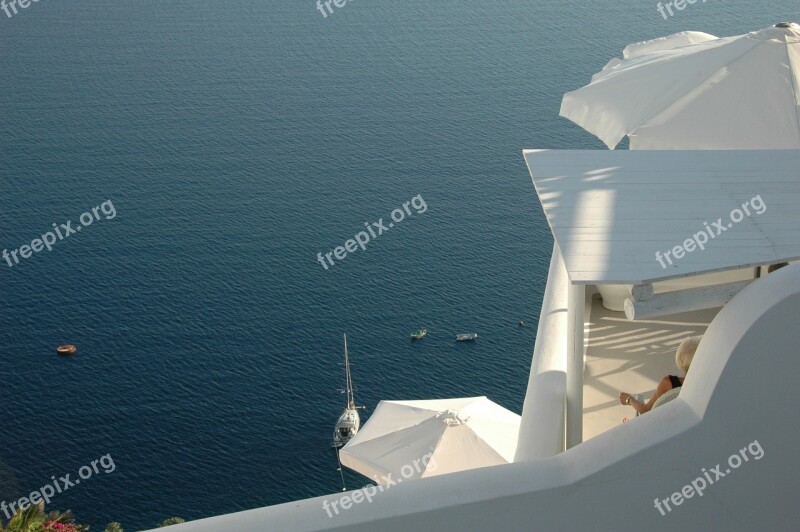 Santorini Greece Greek Islands Free Photos