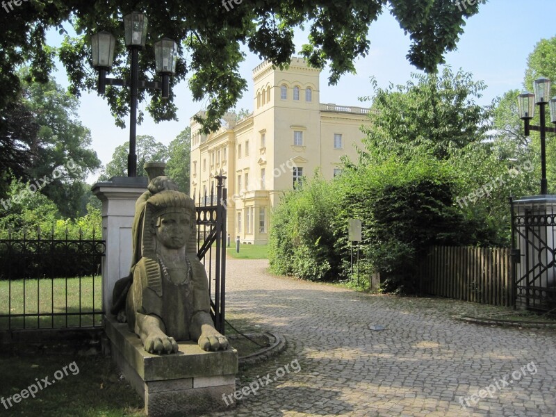 Schloß Steinhöfel Castle Park Entrance Castle Park Summer