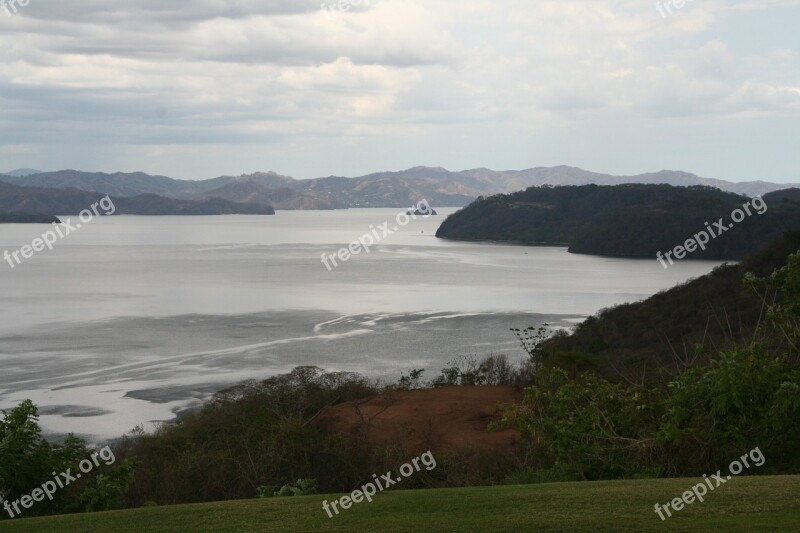 Costa Rica Nature Landscape Green Tropical