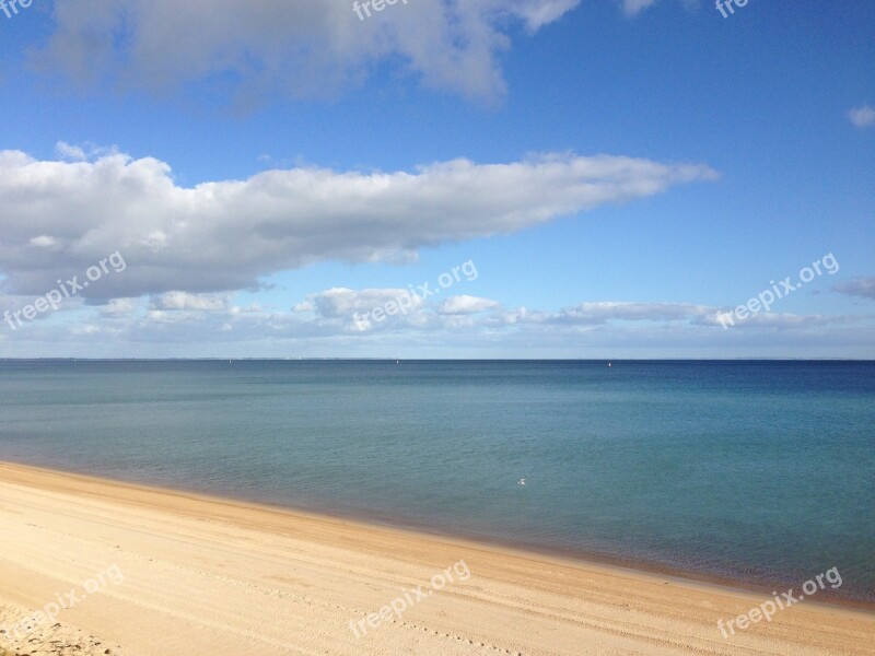 Sea Beach Sun Ocean Water