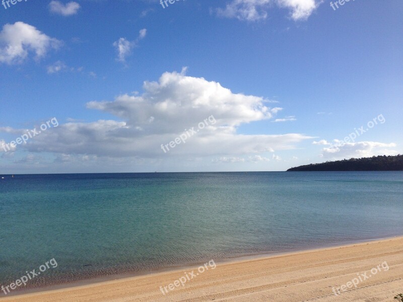 Sun Sand Beach Water Sea