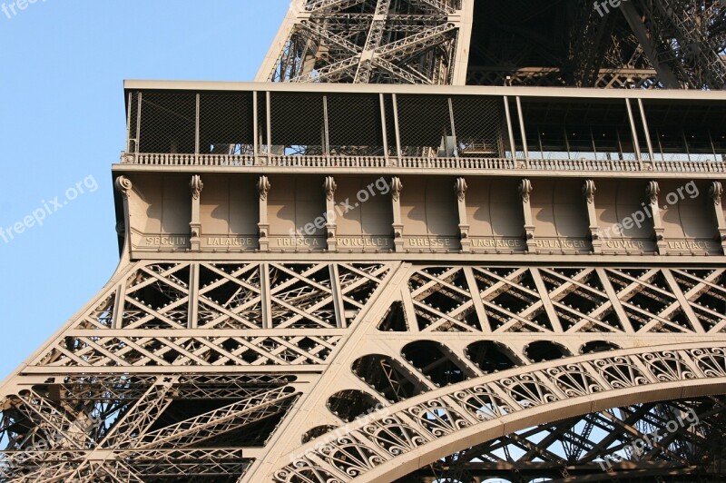 Eiffel Tower Paris France Free Photos