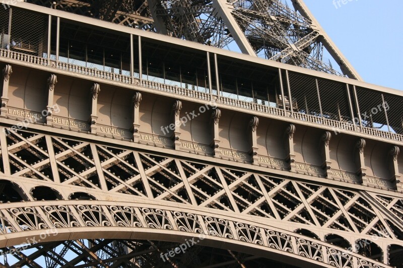 Eiffel Tower Paris France Free Photos