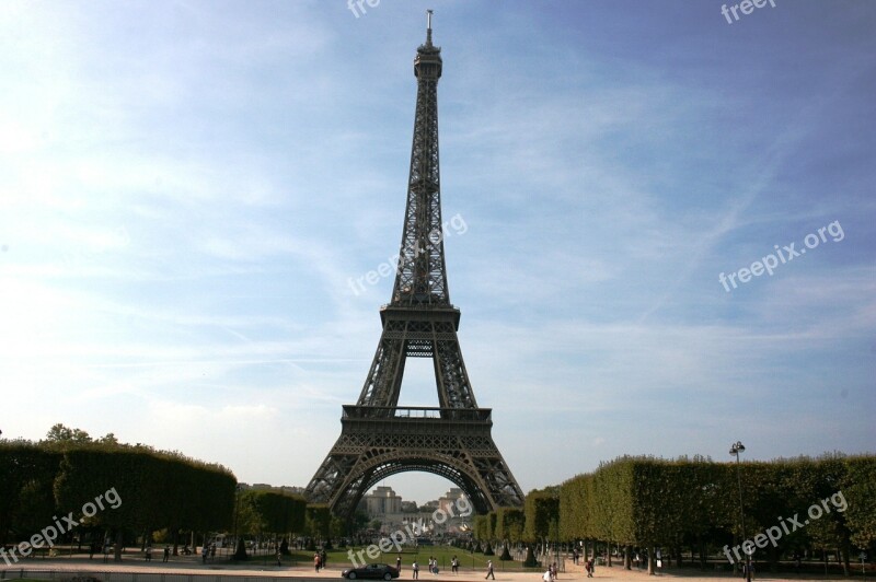 Eiffel Tower Paris France Free Photos