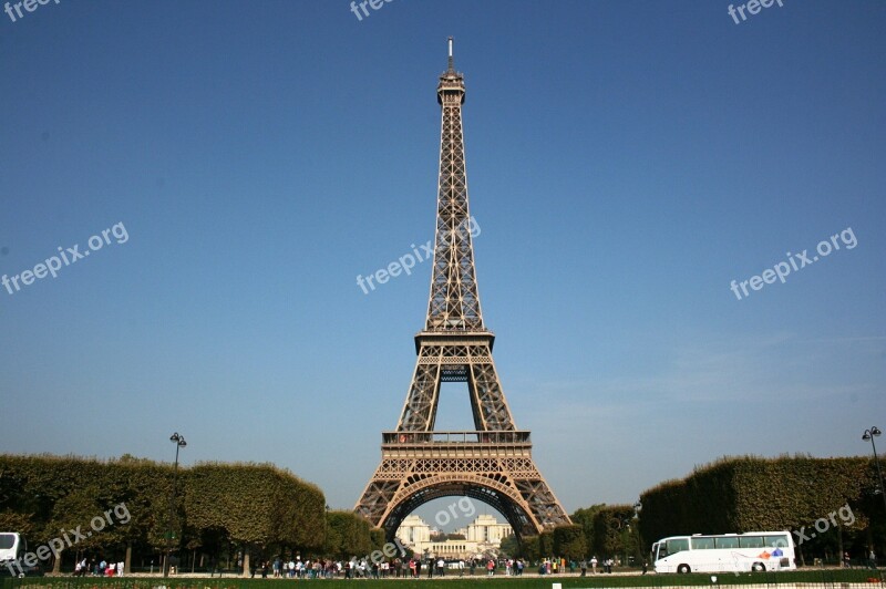 Eiffel Tower Paris France Free Photos