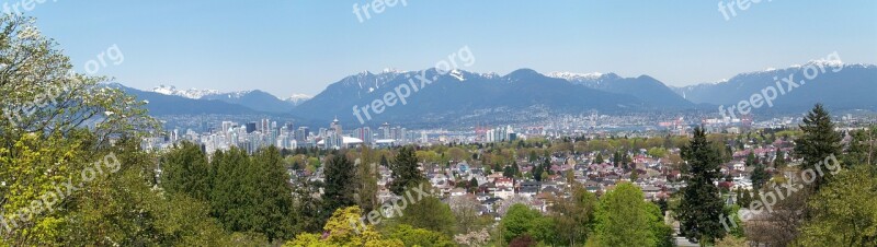 Vancouver City Skyline Cityscape Free Photos