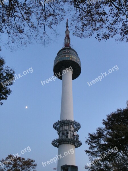 Namsan Tower Seoul Republic Of Korea Korea N Seoul Tower