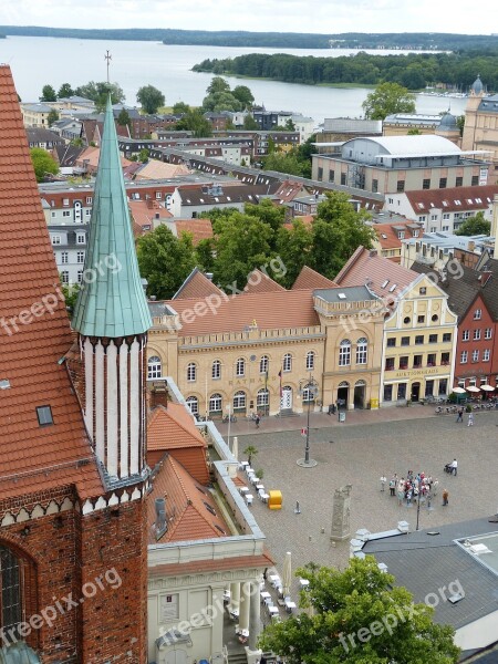 Schwerin Mecklenburg Mecklenburg Western Pomerania State Capital Marketplace