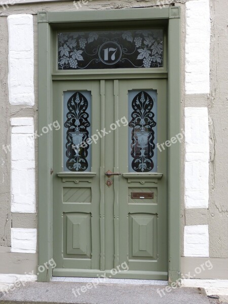 Door Goal Input House Entrance Wood