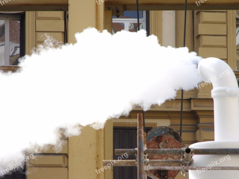 Steam Venting Public Works Underground Excavations Naples