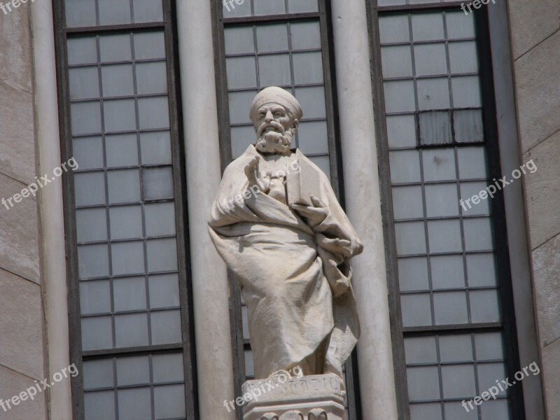 Duomo Di Napoli Facade Marble Sculpture Bishop Free Photos