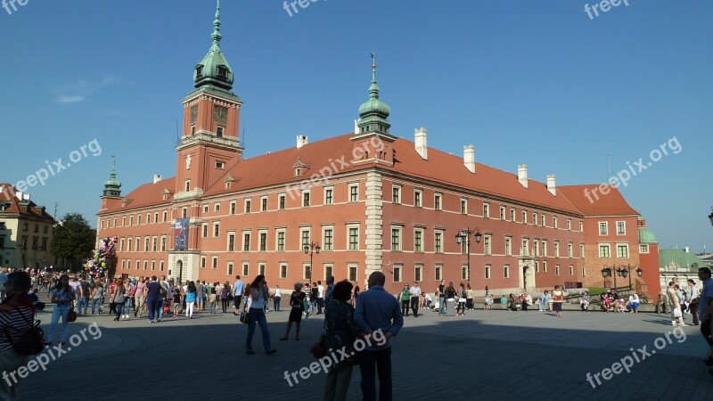 Warsaw Schlossplatzfest Royal Castle Free Photos