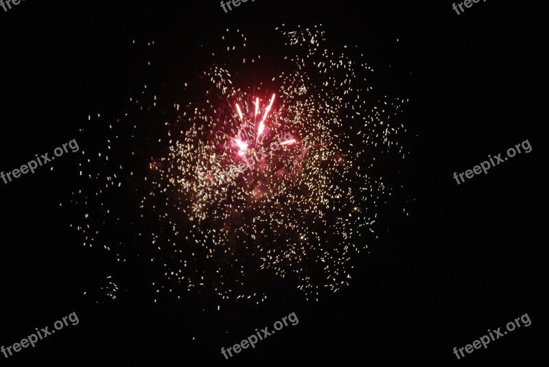 Fireworks Night Shot Pyrotechnics Free Photos