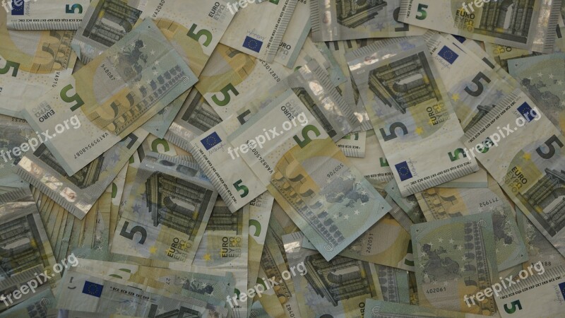 Money Euro Bank Cash Currency