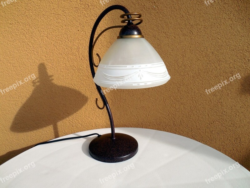 Table Lamp Lampshade Lamp Decorative Free Photos