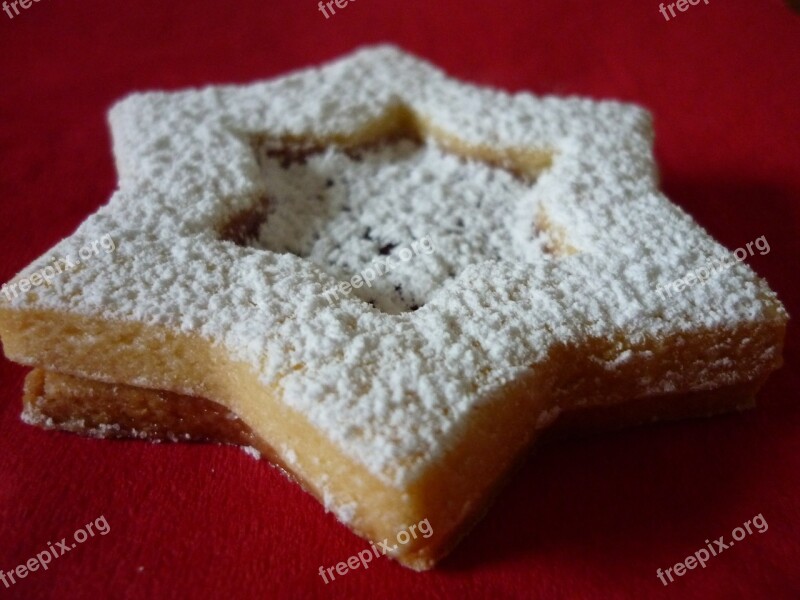 Cookie Christmas Biscuit Pastries Star